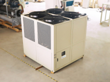 Air-cooled screw type industrial chiller