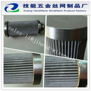 METAL folding filter element /metal filter element/stainless steel filter element