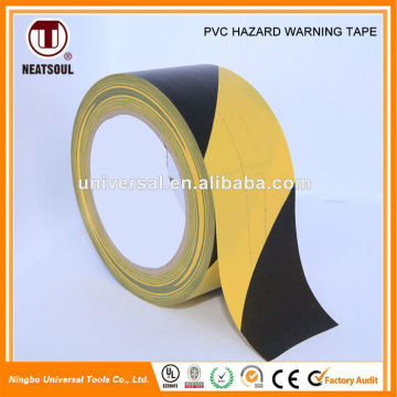 Top Quality wonder pvc warning tape yellow black