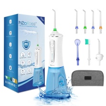 H2ofloss Dental Cordless Electric Power Flosser Wireless Water Pick Teeth Cleaner