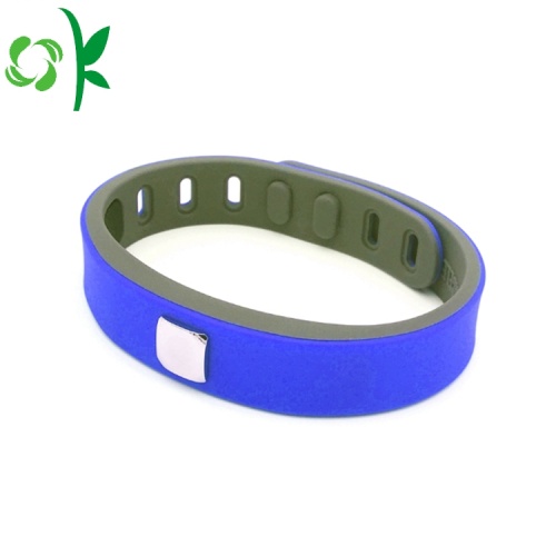 Top-grade Layer Sport Bangles Justerad Silikonarmband