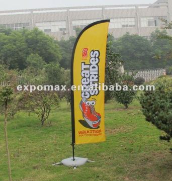 Flag banner, Feather banner