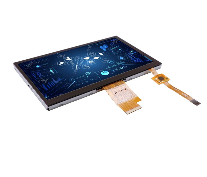 Ronen LCD Display Capacitive Touch Screen Glass+Glass Touch Panel 7 Inch