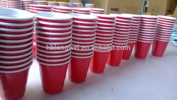 2oz red plastic shot cups mini cups