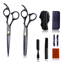 10Pcs Hair Cutting Scissors Set with Thinning Scissors for Home Barber Kit