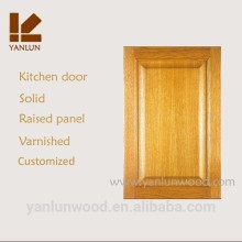 alibaba best sale raised panel varnished door kitchen cabinets