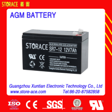 agm battery 12v 7ah sealed lead acid battery 6-dzm-7