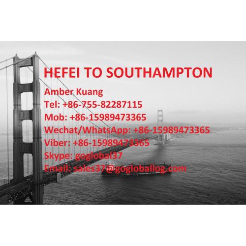 Anhui Hefei Sea Freight to Britain Southampton