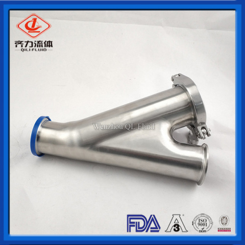 Sanitary Stainless Steel Y Type Check Valve