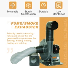Durable Woodworking Fume Exhauster for Easy Moving in Workshops