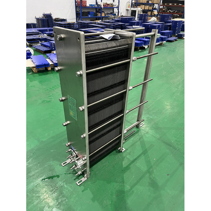 60 plates detachable plate heat exchanger