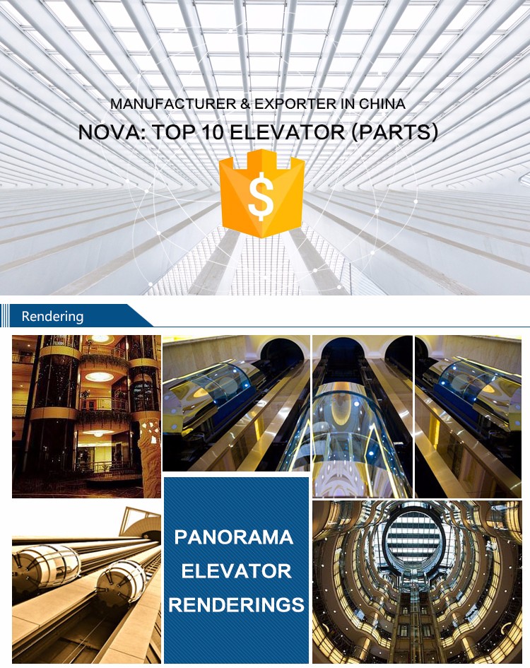 Company stock used passenger elevators for sale commercial glass lift