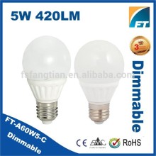 Foshan Innovative Lighting 5W E27 SMD5730 Ceramic led bulb,E27 led bulb light,E27 led light bulbs