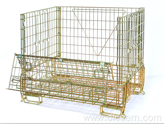 Metal Foldable Wire Mesh Storage Cage