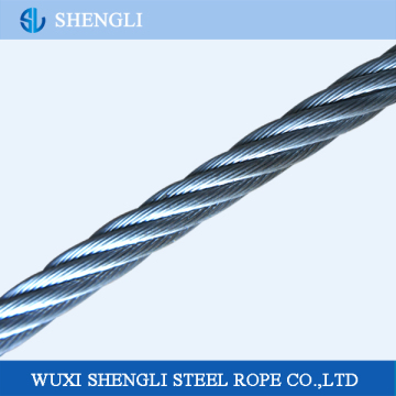 Round Strand Wire Rope 6*19