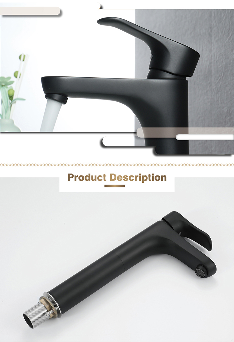 Black Basin Faucet