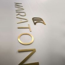 Plating Laser Cutting Metal Letter