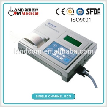1 channel veterinary ecg machine with CE