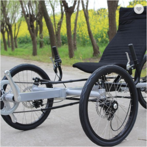 Venda de boa qualidade de 20 polegadas de 20 polegadas 3 rodas de bicicleta reclinada de lazer