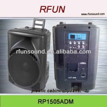 15" easy carry handle Ipod docking full range aduio active outdoor speaker