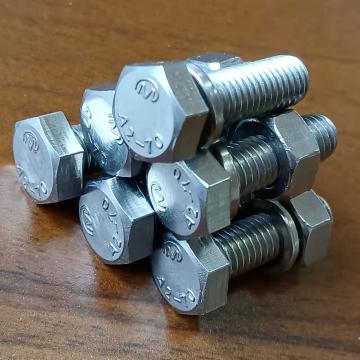 Hilo completo Zinc Grado A2-70 Bolt hexagonal