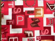 Digital Custom Geometric Printed Fabric