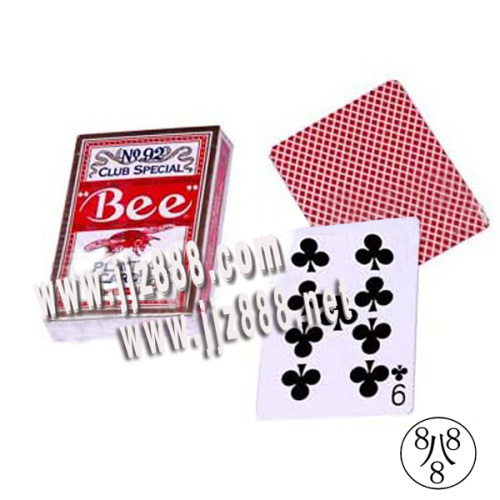 Bee Club Special Jumbo Index Playing Egde Marked Cards 