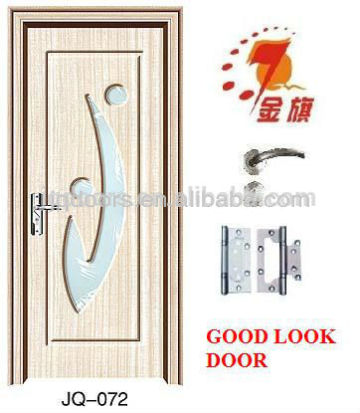 moden glass MDF door, MDF wooden door,MDF door