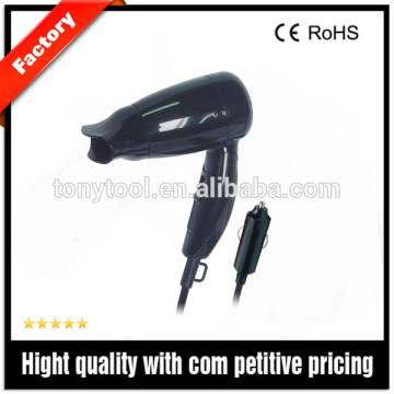 Foldable Mini Travel Hair Blow Dryer 12V