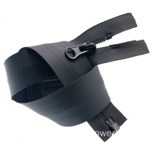 Waterproof zipper strap for outdoor jacket