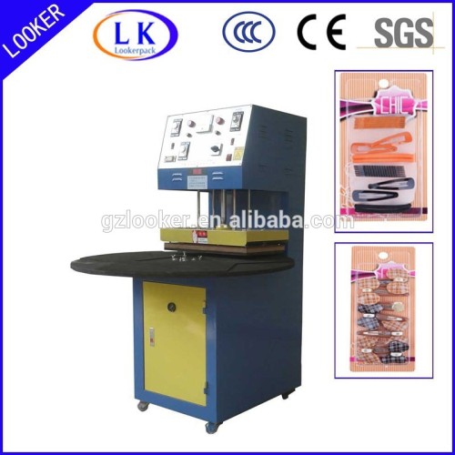 Hair elastic PVC Blister packing machine