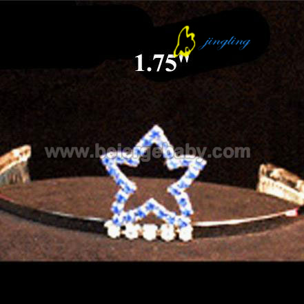 Rhinestone tiara pageant tiaras CR-671