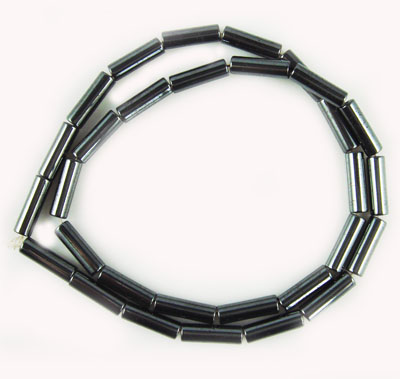 Perles Tube Hématite 4X13MM