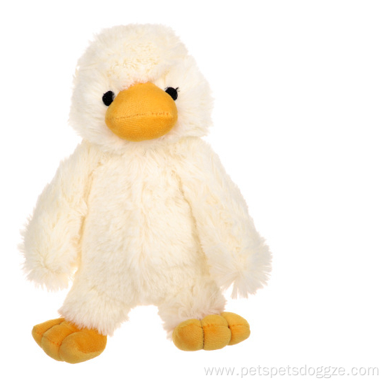 plush duck shaped dog toy with sound