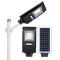 sensor de radar ip65 60w 100w tudo em um led luz solar de rua