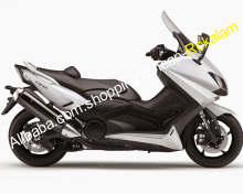 Yamaha TMAX 530 2015-2016 Black White Fairing Set