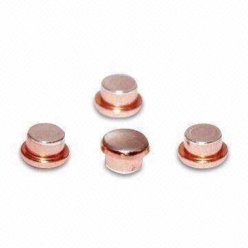 Composite Rivet Contacts, Made of Cold Pressure Welding Composite Technology with RoHS Marks