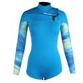 Zeegeten dames 3/2 mm neopreen borst ritsjip aangepaste wetsuits