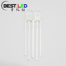 2x5x7mm Rectangle Bi-color LED Lamps Red+Green Clear