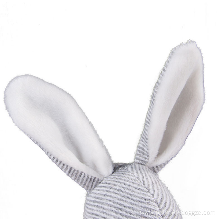 Baby Color Rabbit Pet Puppy Squeaky Toy