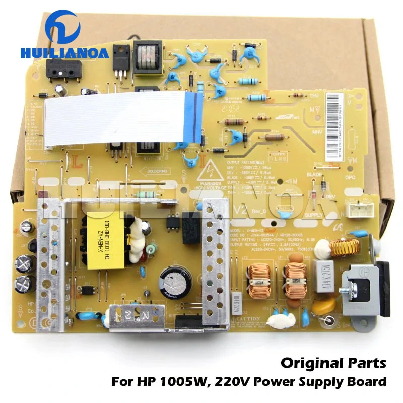 Power Supply Board for HP Ns1020 Ns1005W 220V Nw Ns1000 Ns1200 Higher Voltage Supply Board 4ry23-67006 Printer Parts