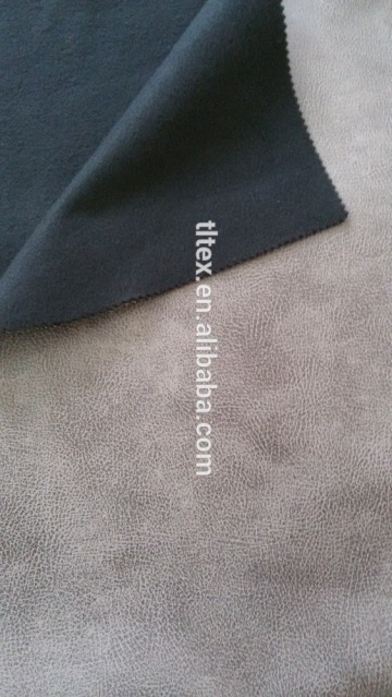 leather for sofa fabric/foil suede fabrics