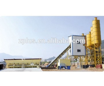 Local famous company produce HZS90 Ukraine Cement Concrete Factories