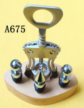 vacuum wine opener gift set