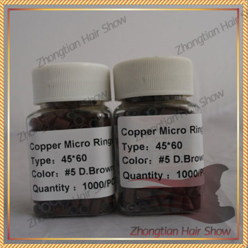 Micro Ring 4.5x2.5x6.0 Stock Silicone Copper Ring/Tube/Bead