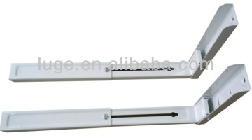 Microwave oven wall shelf bracket