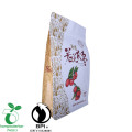 Food Grade Box Bottom Biologisch afbreekbare beef jerky verpakkingstas leverancier uit China