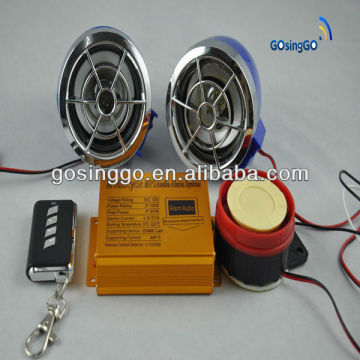 motocycle mp3 audio alarm system