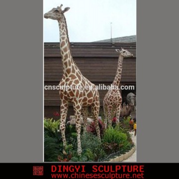 giraffe animal sculpture for park/zoo/animal paradise