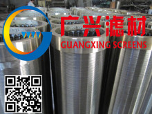 Johnson sieve tube/V wire wrap screen/wedge wire screen